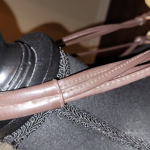 🤎HP🤎Croft & Barrow Straw Shoulder Purse🤎 - Picture 4 of 8